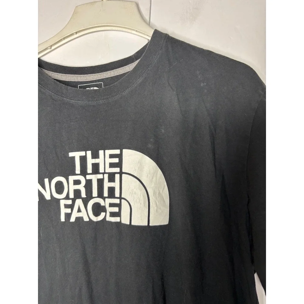 The North Face Mens Graphic‎ Logo T-Shirt Black Short Sleeve Crewneck Regular L
